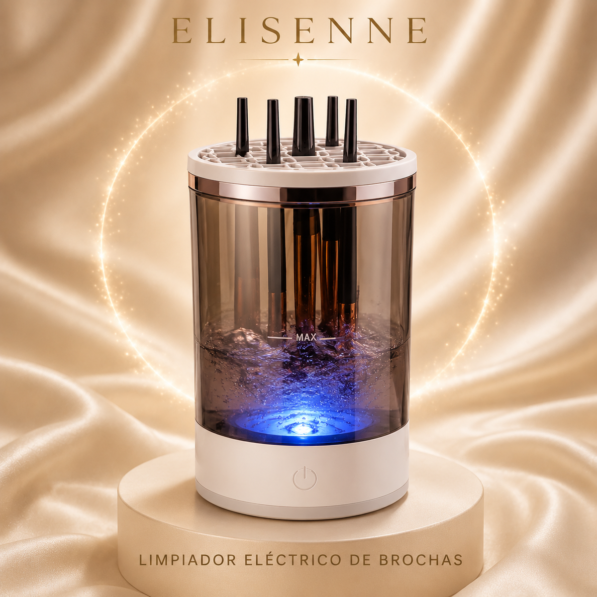 🎁Limpiador Eléctrico de Brochas de Maquillaje.✨