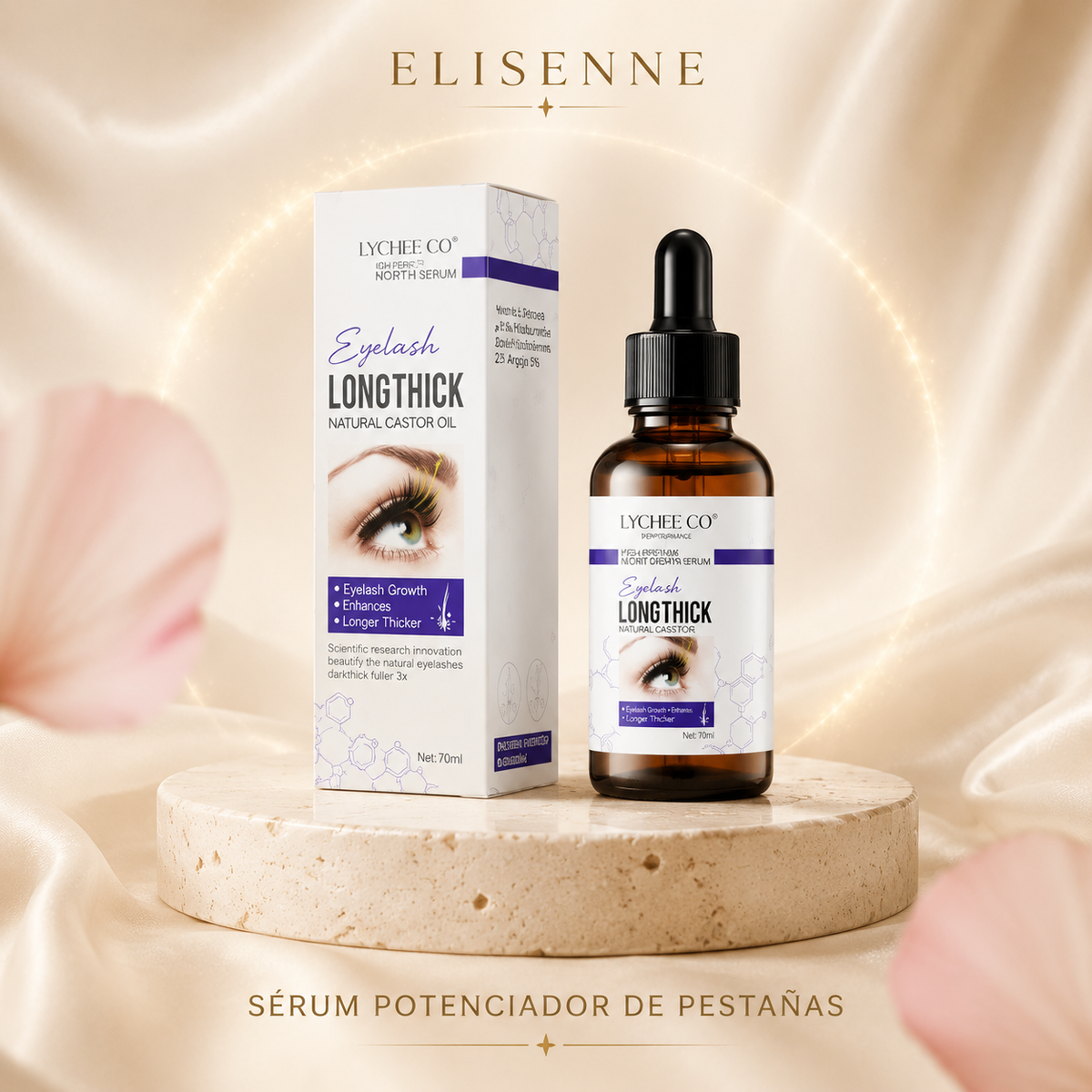 👁️ Serum Potenciador de Pestañas. 🌿